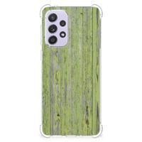 Samsung Galaxy A33 Stevig Telefoonhoesje Green Wood - thumbnail