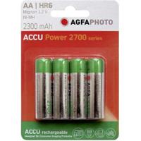 AgfaPhoto HR06 Oplaadbare AA batterij (penlite) NiMH 2300 mAh 1.2 V 4 stuk(s) - thumbnail