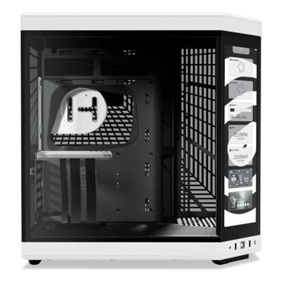 HYTE Y70 Touch Midi-tower PC-behuizing Zwart-wit