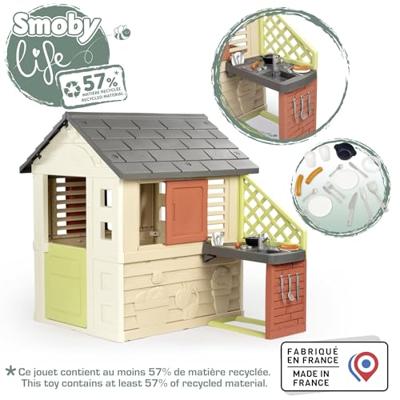 Smoby Nature speelhuis met keuken