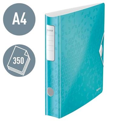 Leitz WOW ordner Active rug van 6,5 cm, ijsblauw, Leitz WOW ordner Active rug van 6,5 cm, ijsblauw,