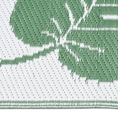 VidaXL Buitenkleed arakil 190x290 cm polypropeen groen VidaXL Buitenkleed arakil 190x290 cm polypropeen groen