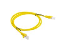 PATCHCORD KAT.5E UTP 1M ŻÓŁTY FLUKE PASSED LANBERG 10-PACK - thumbnail