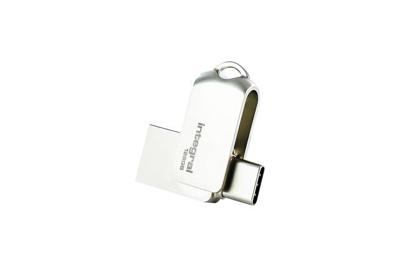 Integral INFD128GB360CDL3.0 USB flash drive 128 GB USB Type-A / USB Type-C 3.2 Gen 1 (3.1 Gen 1) Zilver Integral INFD128GB360CDL3.0 USB flash drive 128 GB USB Type-A / USB Type-C 3.2 Gen 1 (3.1 Gen 1) Zilver