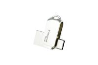 Integral INFD128GB360CDL3.0 USB flash drive 128 GB USB Type-A / USB Type-C 3.2 Gen 1 (3.1 Gen 1) Zilver - thumbnail