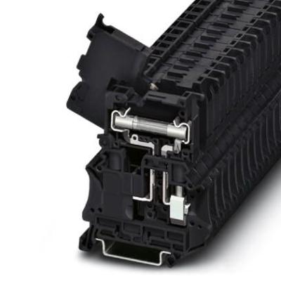 Phoenix Contact 3046401 Zekering-serieklem 8.2 mm Schroeven Zwart 50 stuk(s)