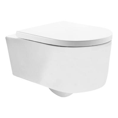 Wandcloset Wiesbaden Arco met Soft-Close Toiletzitting Diepspoel Wit Wandcloset Wiesbaden Arco met Soft-Close Toiletzitting Diepspoel Wit