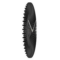 TFA Dostmann 60.3031.01 Wandklok Kwarts 330 mm x 50 mm x 330 mm Zwart - thumbnail