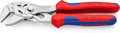Sleuteltang lengte 150 mm spanwijdte 27 mm verchroomd meercomponenten mantels KN - thumbnail