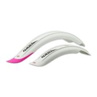 Simpla spatbordenset Kido Short 16   18 inch wit/roze - thumbnail