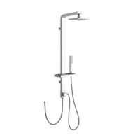 Regendouche Opbouwset Sapho Siga Chroom (excl. douchekraan) - thumbnail