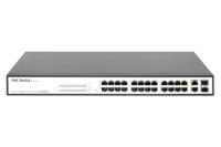 Digitus DN-95313-1 netwerk-switch Managed Fast Ethernet (10/100) Zwart, Wit Power over Ethernet (PoE) - thumbnail