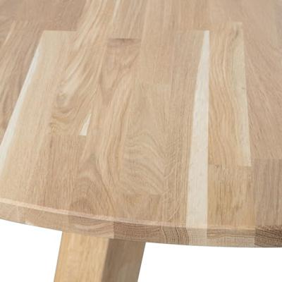 WOOOD Ronde Eettafel 'Rhonda' Eikenhout, 130cm