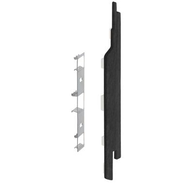 Keralit Eindkap rechts Zwart eiken (2865) (Sponningdeel 143)