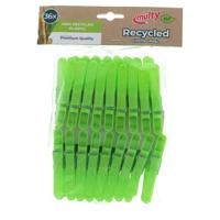 Multy Gerecyclede wasknijpers pak a 36st - thumbnail