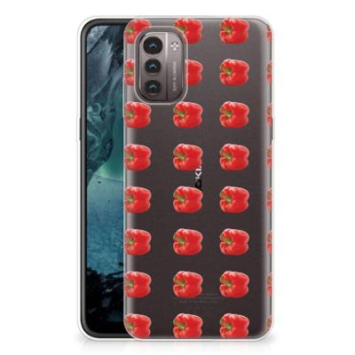 Nokia G21 | G11 | Siliconen Case | Paprika Red
