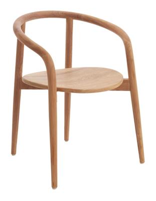 Light & Living Eetkamerstoel 'Palca' Teakhout, kleur Naturel