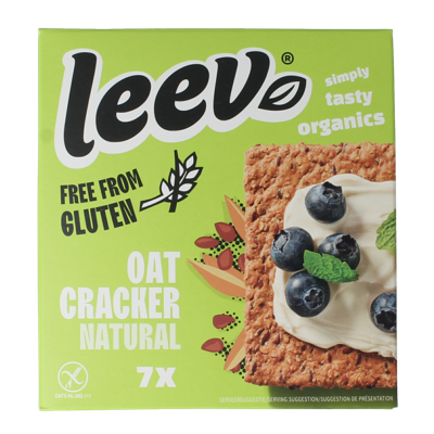 Leev Oat Cracker Natural