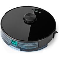 Robotstofzuiger | Laser navigatie | Wi-Fi | Capaciteit opvangreservoir: 0.6 l | Automatisch opladen | Diameter: 330 mm | Maximale gebruiksduur: 120 min | Zwart | Android / IOS - thumbnail