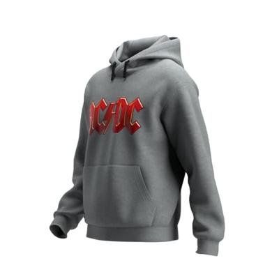 Safety Jogger ACDC Hoodie X | Lichtgrijs/Rood | Maat L - WI1116L00