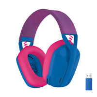 Logitech-G G435 Lightspeed Draadloos Blauw - thumbnail