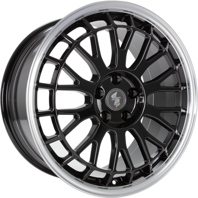 ETA BETA UNIT Mat zwart met gepolijste rand