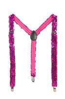 Bretels pailletten pink - thumbnail