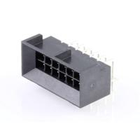 Molex 444281202 Male header, inbouw (standaard) Totaal aantal polen: 12 Inhoud: 1 stuk(s) Tray - thumbnail