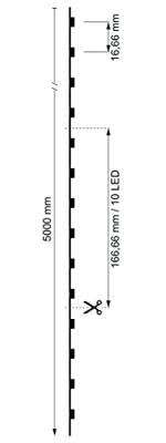 Deko Light 840353 LED-strip Energielabel: G (A - G) Met open kabeleinde 24 V/DC 5000 mm RGB, Neutraalwit 5 m