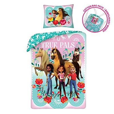 Spirit Dekbedovertrek True Pals - 140 x 200 cm - Katoen - 70 x 90 cm Spirit Dekbedovertrek True Pals - 140 x 200 cm - Katoen - 70 x 90 cm