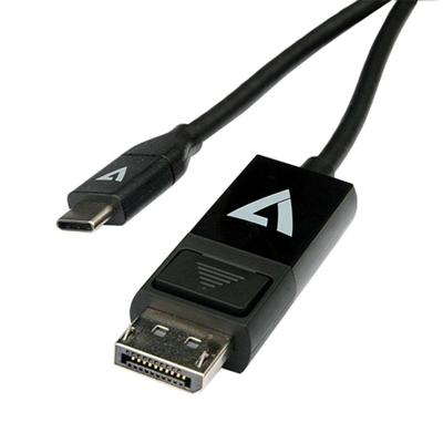 Adapter USB-C naar DisplayPort V7 V7UCDP-2M Zwart