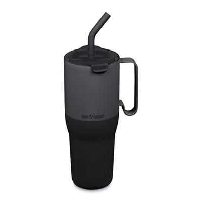 Klean Kanteen Rise 1065ml/36oz + Flip-straw Deksel Thermosfles Asphalt 1065ml Klean Kanteen Rise 1065ml/36oz + Flip-straw Deksel Thermosfles Asphalt 1065ml