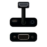 Adapter HDMI naar SVGA met Audio NANOCABLE 10.16.2001-BK - thumbnail