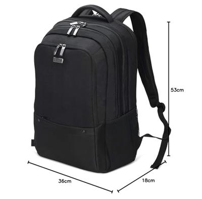 Dicota Eco Backpack SELECT 15-17.3 rugzak Polyethyleentereftalaat (PET) Zwart Dicota Eco Backpack SELECT 15-17.3 rugzak Polyethyleentereftalaat (PET) Zwart