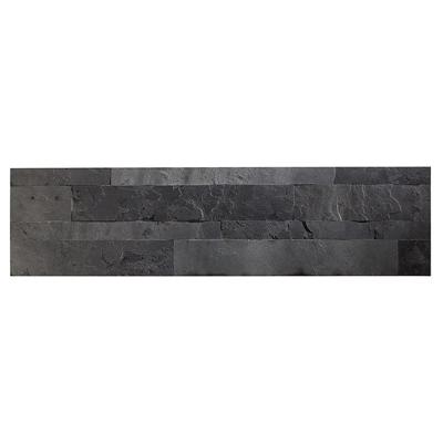Zelfklevend Natuursteen Carbon Black 60x15cm