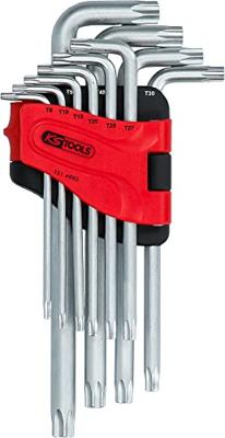 KS Tools 151.4880 TX Haakse schroevendraaierset T 8, T 10, T 15, T 20, T 25, T 27, T 30, T 40, T 45, T 50 10-delig KS Tools 151.4880 TX Haakse schroevendraaierset T 8, T 10, T 15, T 20, T 25, T 27, T 30, T 40, T 45, T 50 10-delig