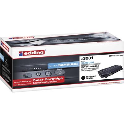 Edding Toner vervangt Muratec, Samsung MLT-D1052L Compatibel Zwart 2500 bladzijden EDD-3001 EDD-3001 Edding Toner vervangt Muratec, Samsung MLT-D1052L Compatibel Zwart 2500 bladzijden EDD-3001 EDD-3001