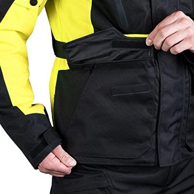 OXFORD "metro 2.0" jas jacket metro 2.0 black/neon yellow gr. l