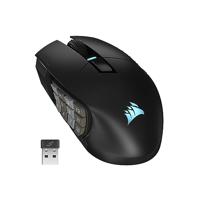 Gamingmuis - Draadloos - CORSAIR - SCIMITAR ELITE RGB Draadloos - 16 programmeerbare knoppen - 150 uur batterijduur - Zwart (CH-9314311-EU) - thumbnail