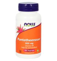 NOW Pantotheenzuur 500 mg capsules - thumbnail