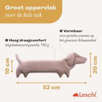 Leschi Verwarmingskussen Winston de Hond - Koraal - thumbnail