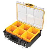 DEWALT ToughSystem 2.0 Halfdiepe Organizer gereedschapskist - thumbnail