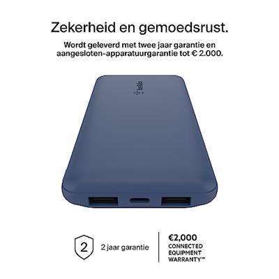 Belkin BoostCharge 3-poorts 10.000 mAh - 15 W powerbank - thumbnail