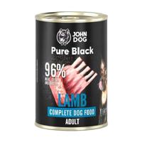 JOHN DOG Pure Black Lamb - natvoer voor honden - 400g - thumbnail