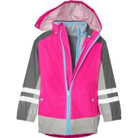 Playshoes regenjas 3-in-1 Fuchsia-140 - thumbnail