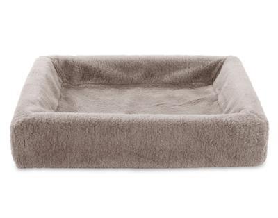 Bia bed fleece hoes hondenmand taupe