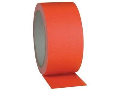 Showtec Gaffa tape neon oranje 25m 50mm Showtec Gaffa tape neon oranje 25m 50mm