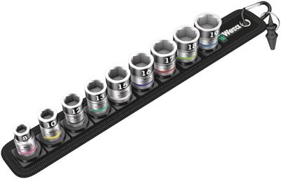 Wera Belt B 1 05003970001 Dopsleutelinzetset 3/8 (10 mm) 10-delig