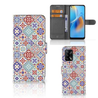 OPPO A74 4G | Bookcase | Tiles Color