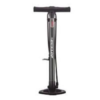 Dunlop Fietspomp staand - met extra ventielen